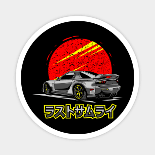 Mazda Rx7 Grey Magnet